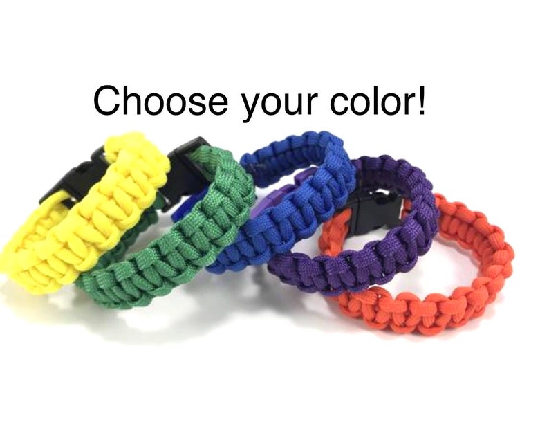 single paracord bracelet