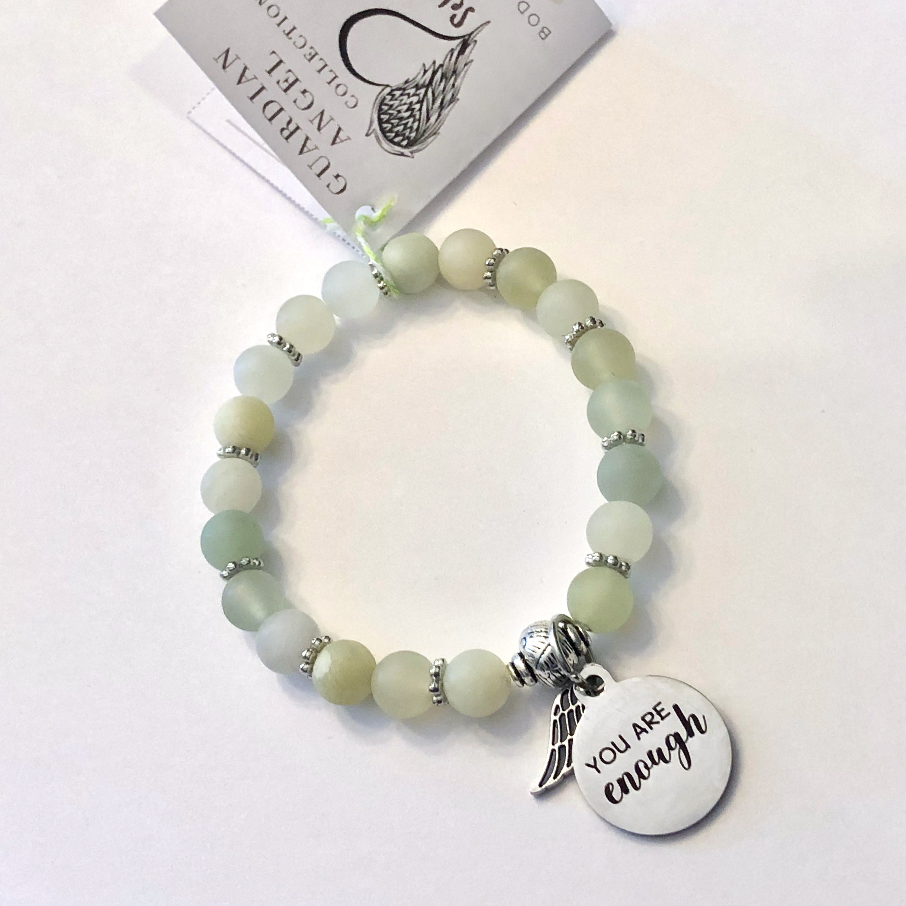 I Am Enough Bracelet You Are Enough Bracelet SelfLove Etsy.de