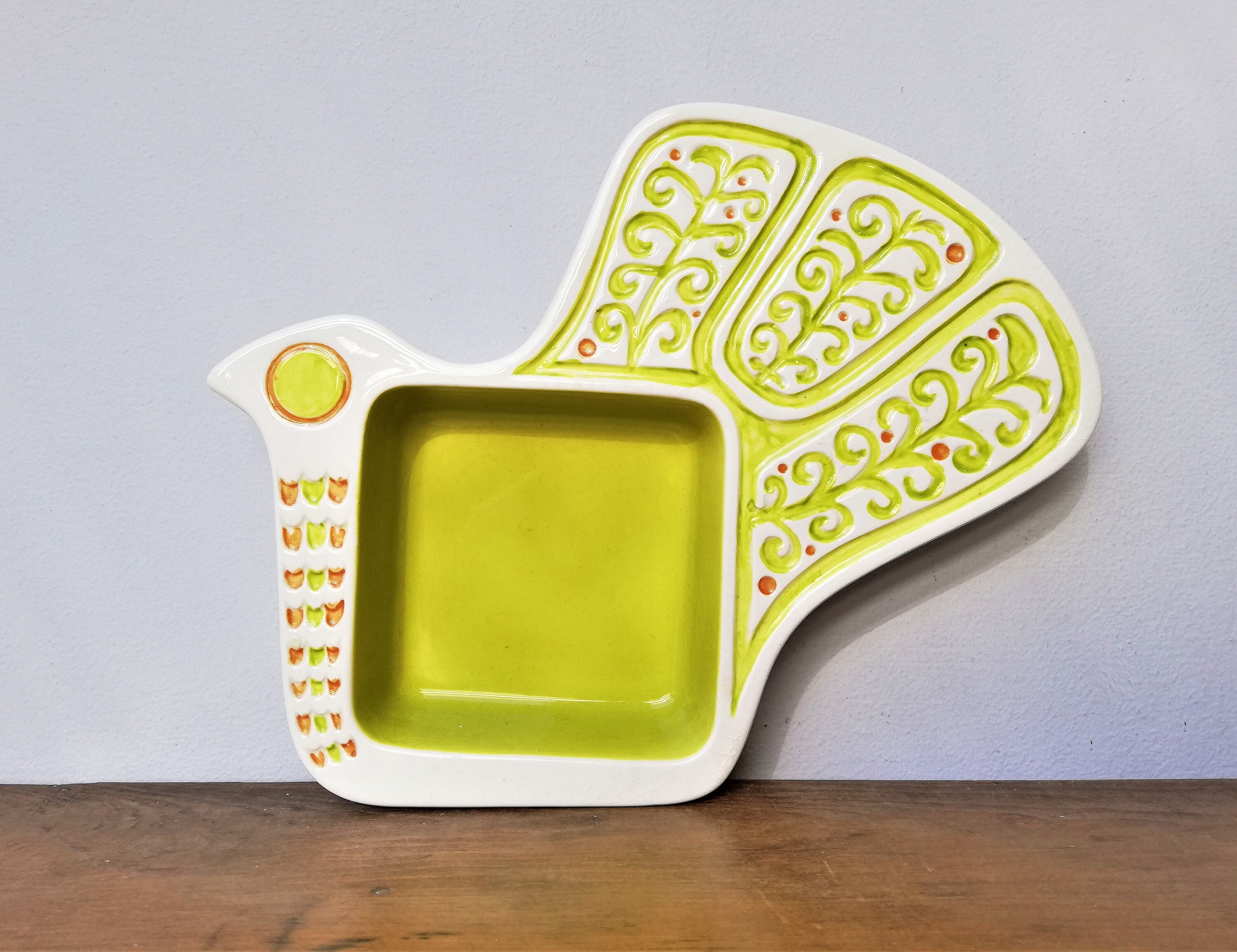Vintage Carlton Ware stylised bird dish 2866. Etsy