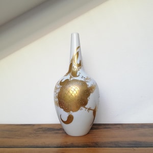 Vintage German Rosenthal Studio-Line &quot;Quatre Couleurs&quot; porcelain vase - Bjorn Wiinblad