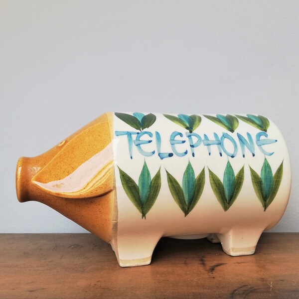 Vintage Hornsea 'Telephone' piggy bank - John Clappison