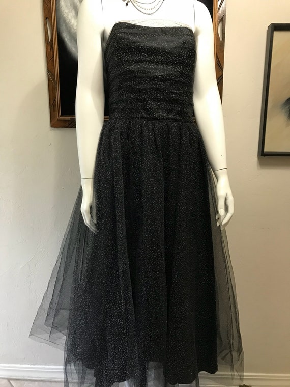 Vintage Jessica McClintock Gunne Sax Tulle Sparkle