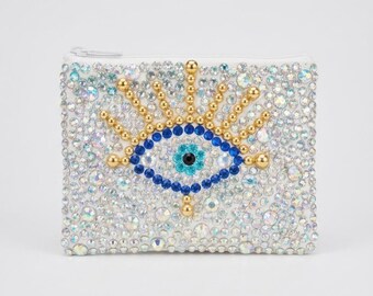 Cosmic Eye Crystal Clutch