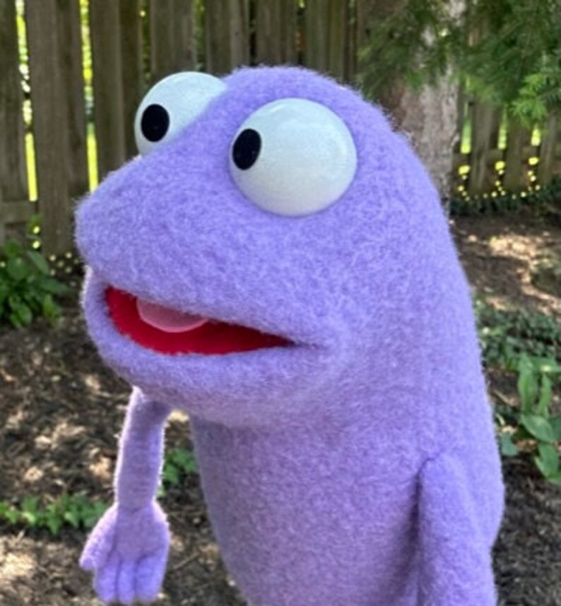 Professional Puppet Frog Edgar Etsy