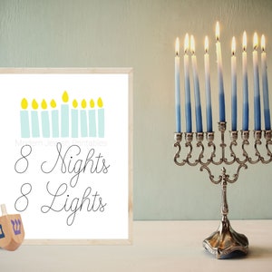 8 nuits 8 lumières Hanukkah téléchargement numérique