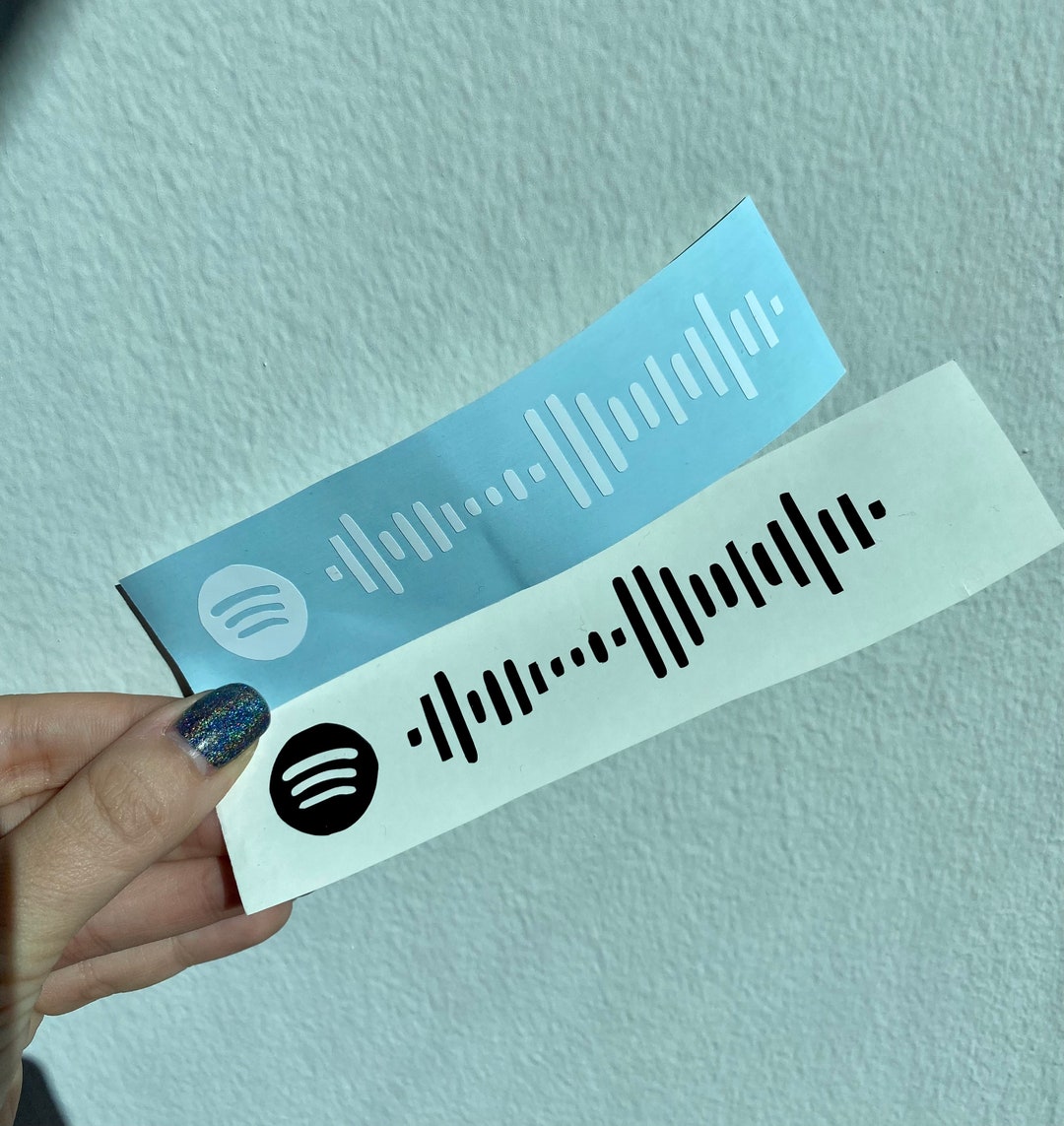 Rickroll Spotify code Sticker for Sale by anjalichurcher