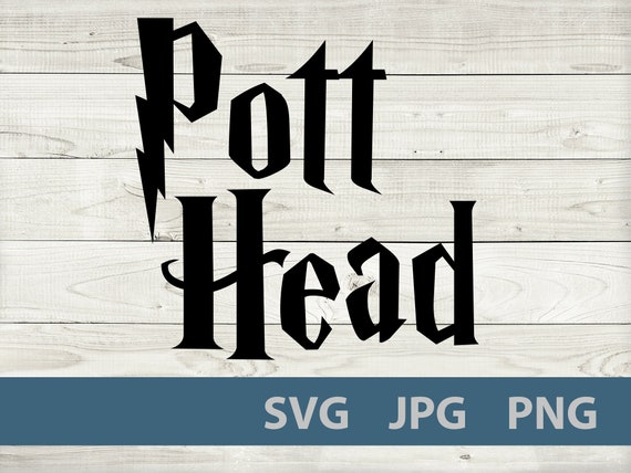 Download Pott Head Harry Potter Svg Digital File Etsy
