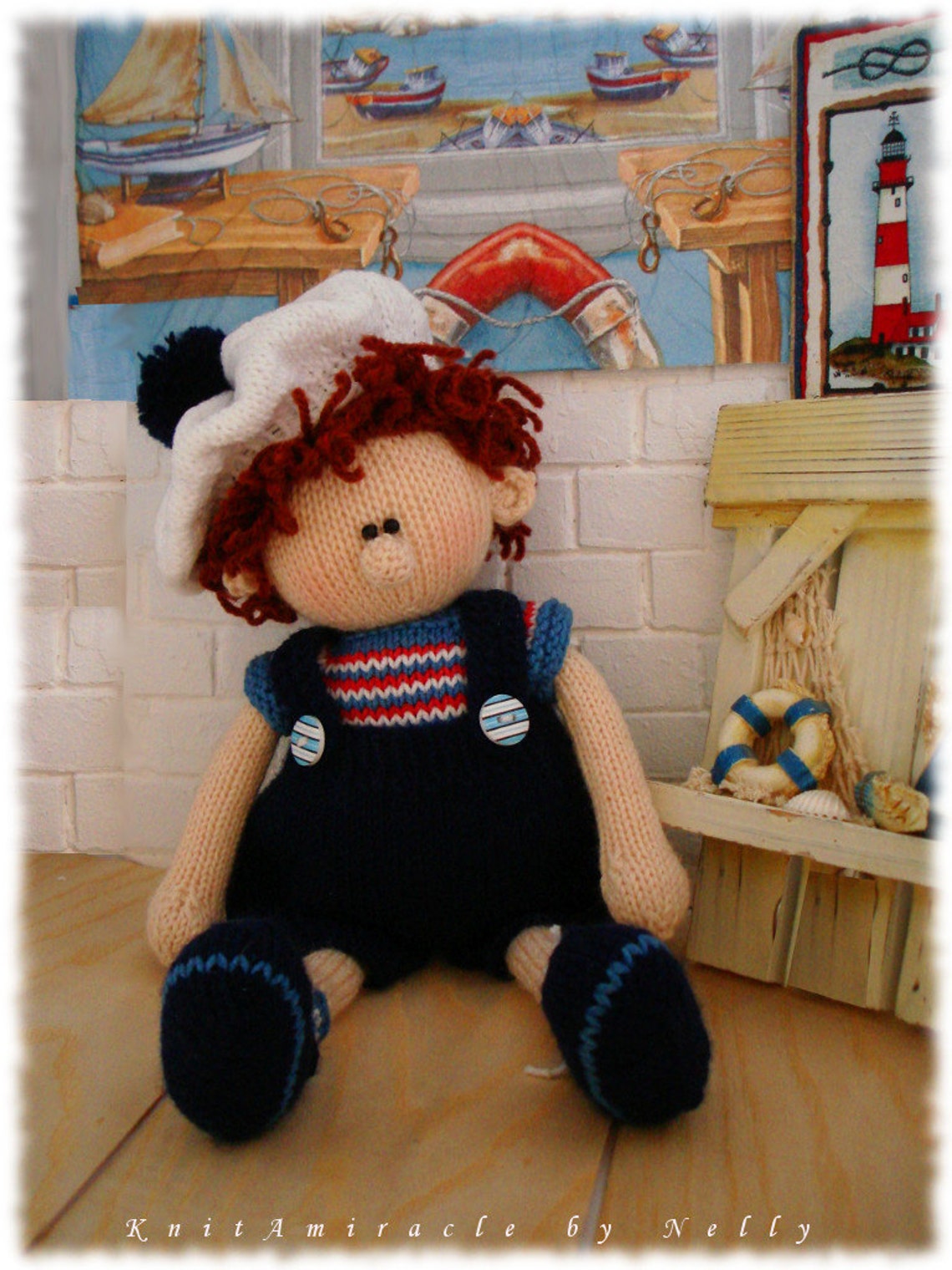 Timmy The Train Knit Doll main image 0