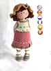 Amigurumi crochet doll pattern PDF for toy making Dorothy the Lovely Girl l 