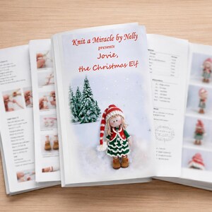 Crochet Christmas Elf Pattern, Amigurumi Doll PDF, Holiday Crochet Toy image 8