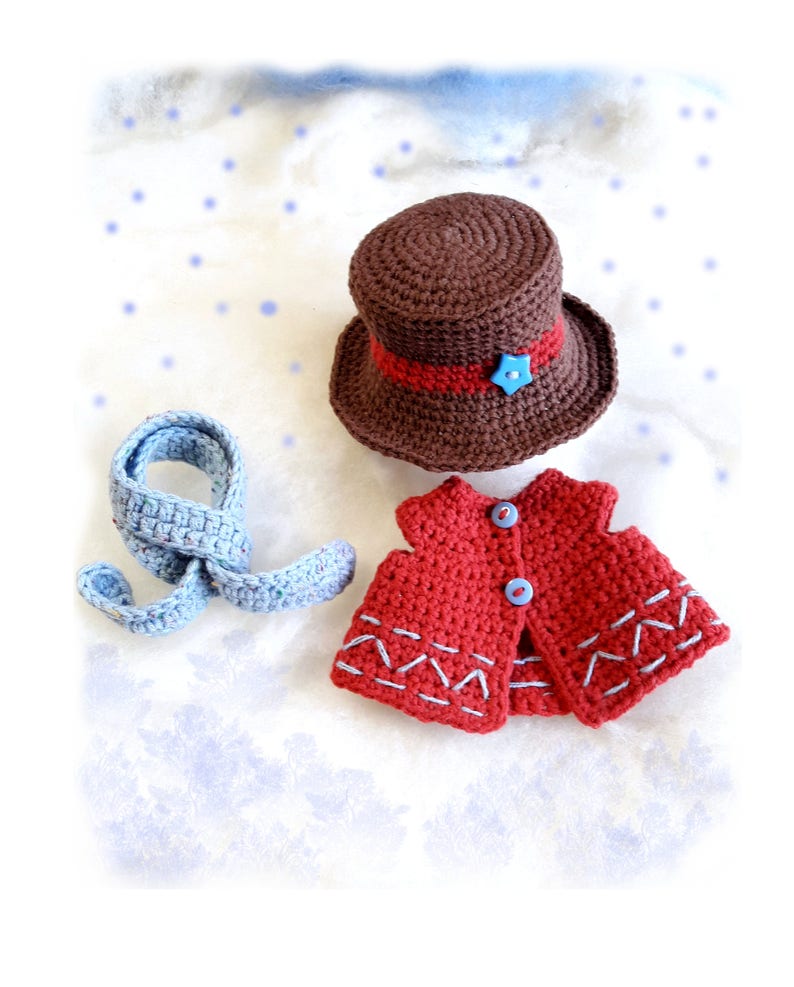 Crochet pattern Amigurumi Snowman with Christmas tree DIY Christmas toy decor Kevin the Snowman image 8