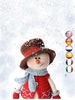 Crochet pattern Amigurumi Snowman with Christmas tree DIY Christmas toy decor Kevin the Snowman 