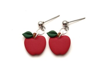 Apple Dangle Earrings