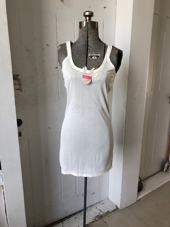 white beater dress