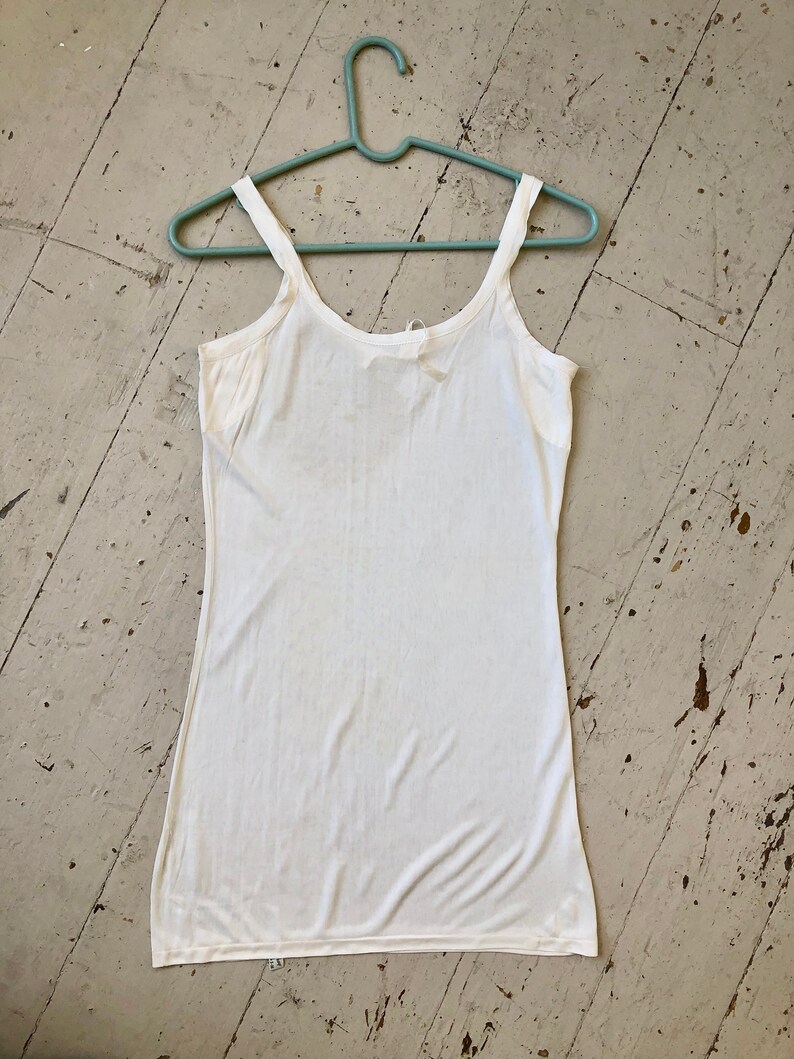 1940s Rayon Wife Beater Lingerie Tank Top Undershirt Camisole | Etsy