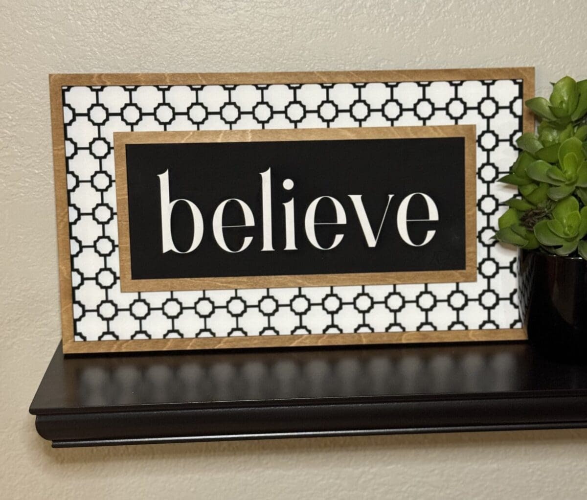 One Little Word Sign, Word of the Year, Any Word Sign, Personalized ...