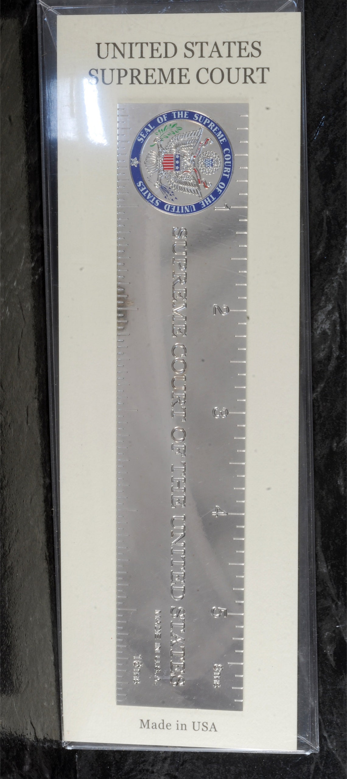 United States Supreme Court Silver Plated Ruler 6 New - Etsy