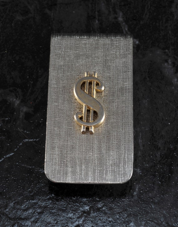Vintage Collectible Dollar Sign Money Clip Two To… - image 2