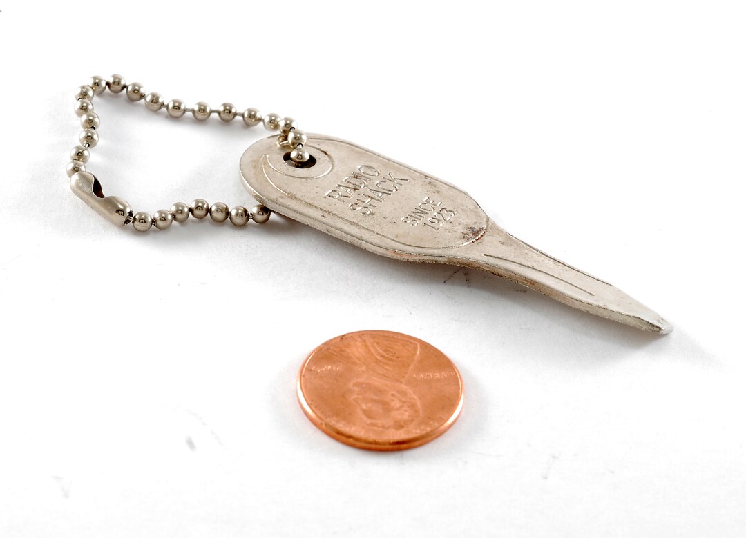 Vintage Radio Shack Mini Driver Keychain Since 1923 Made 1970's - Etsy