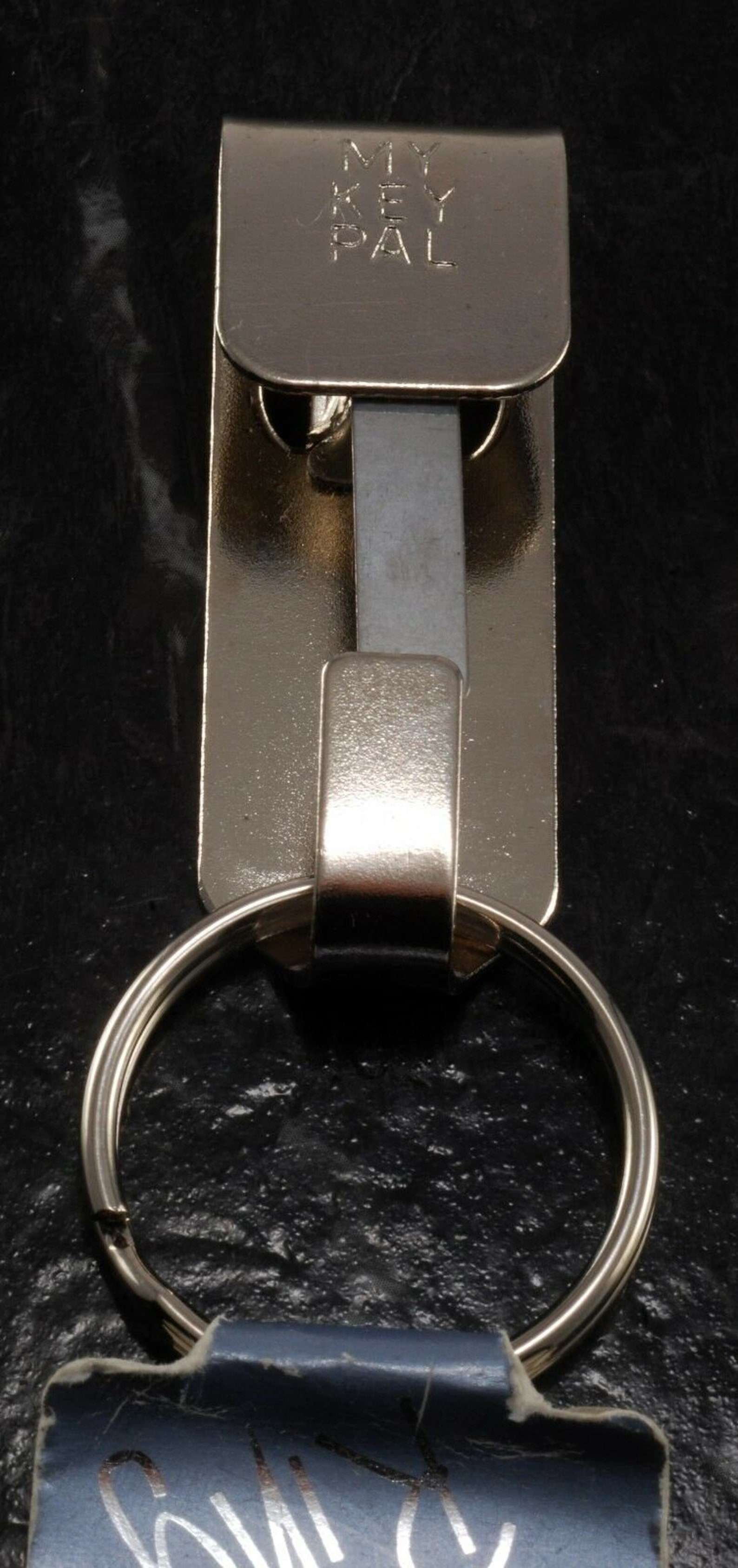 New My Key Pal Metal Belt Latching Key Ring Spring Clip Key Etsy