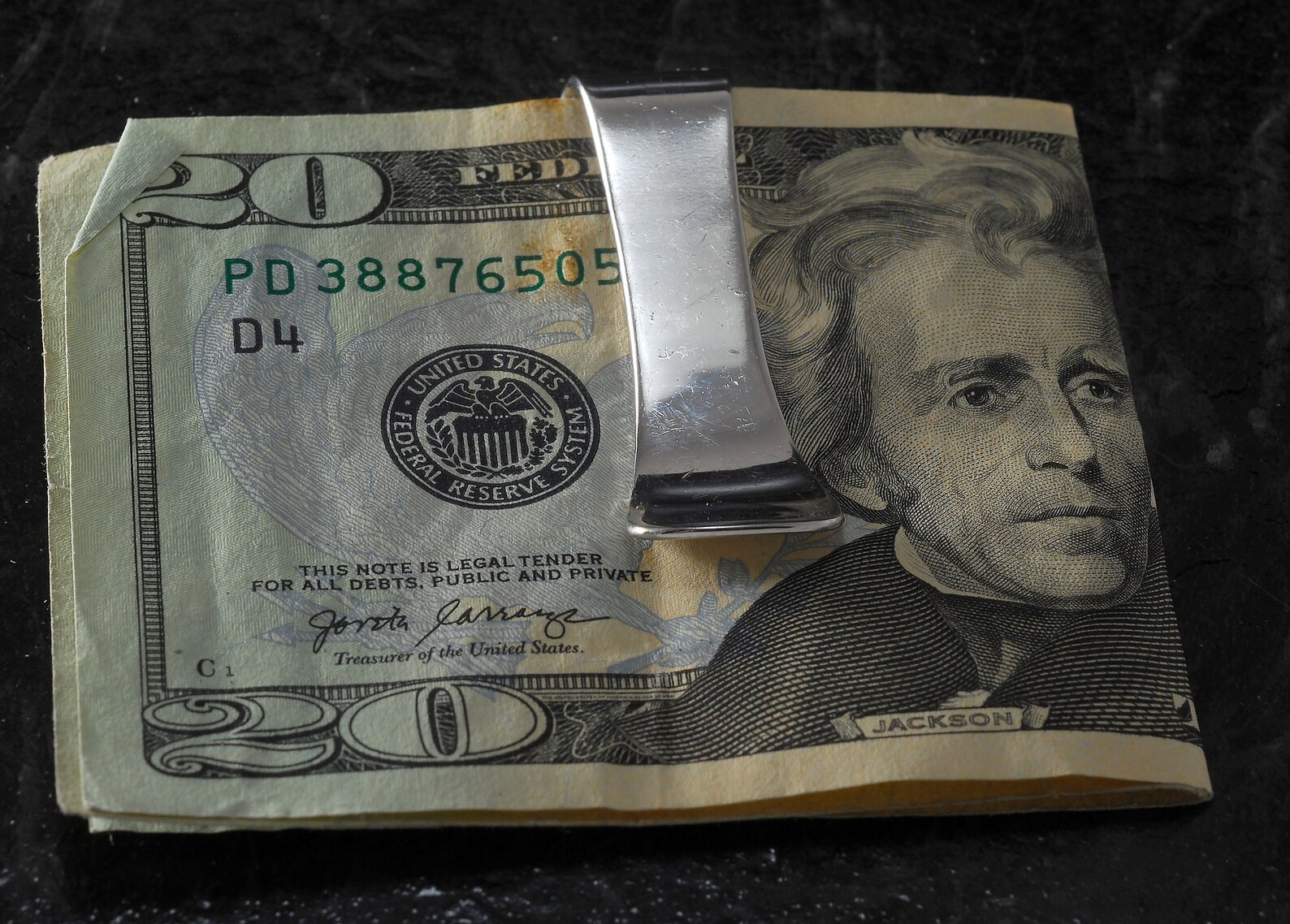 Vintage Money Clip Design Silver & Gold Plated Industrial Etsy