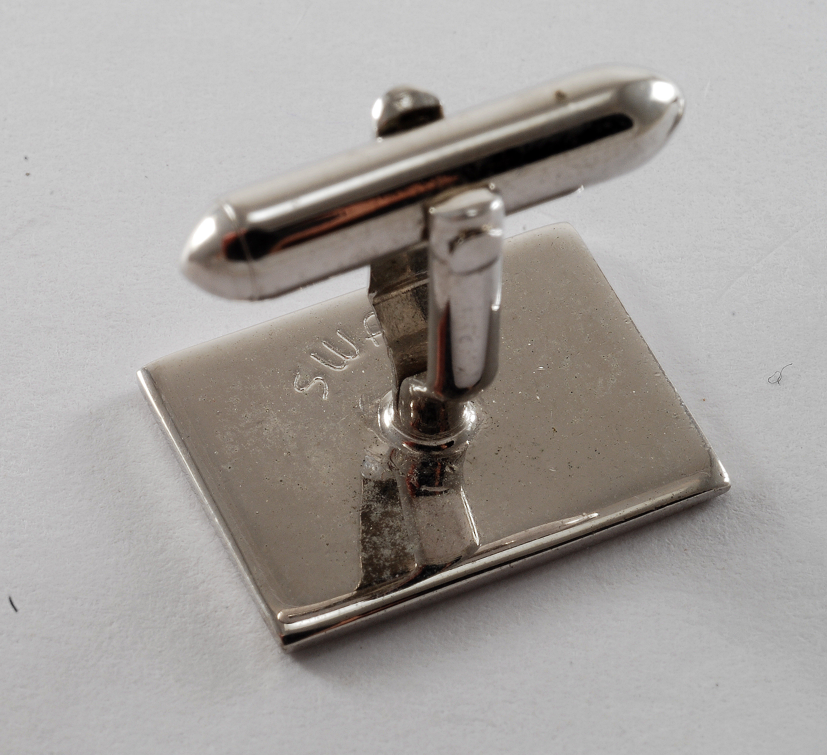 Lot De Boutons De Manchette Anciens Japonais En Argent Massif – Style Vintage Masculin