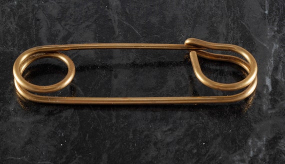 Spilla Kilt Spilla Per Kilt Da 3 Pollici - Finitura Argento O Oro, Ideale Per Kilt E Gonne Plissettate Spilla Kilts Wi Hae - Foto 2