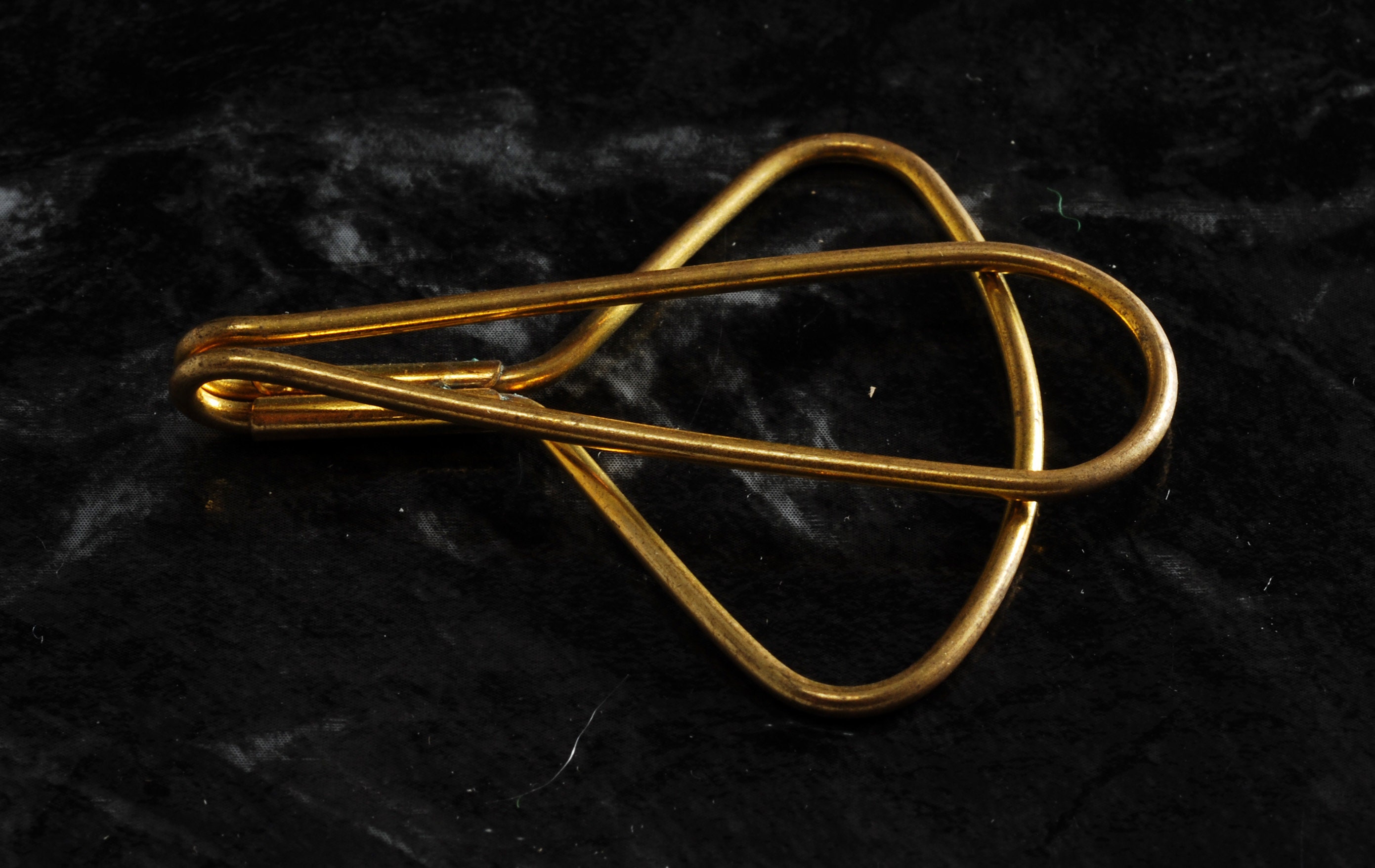 Vintage Collectible Antique Brass Wire Money Clip NOS Etsy Polska