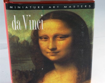 Miniatuurboek - Art Masters "da Vinci" Gerhard Gruitrooy 1e editie 1993