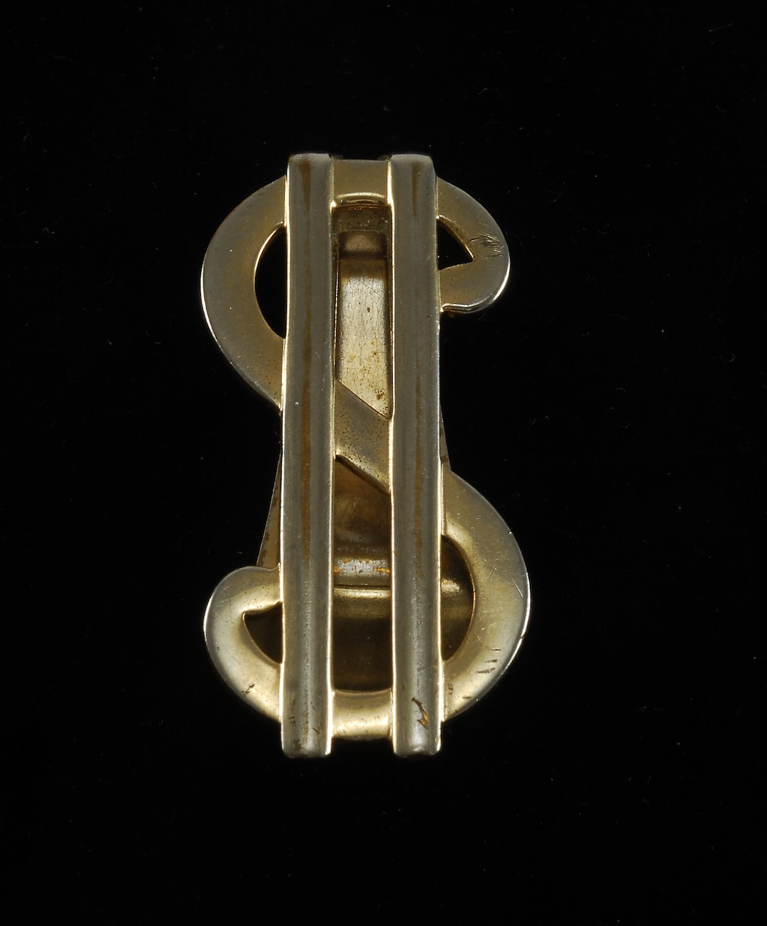 Very Old Antique ANSON Faded Gold Plated Dollar Sign Money Clip Used - Etsy