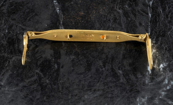 Vintage Anson Sword Tie Clip Tieclip Gold Plated … - image 5