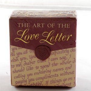 El arte de la carta de amor Tapa blanda Nueva sellada de fábrica