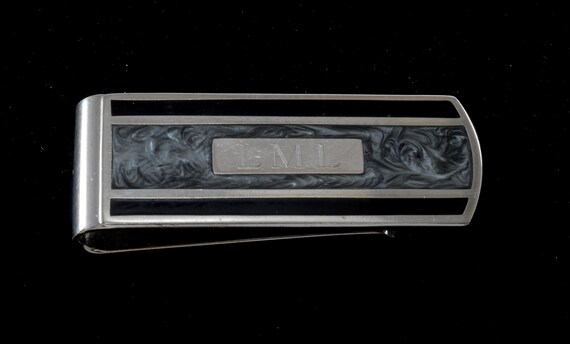 Argento 925 Fermasoldi Firmato Fermasoldi Vintage Con Monogramma