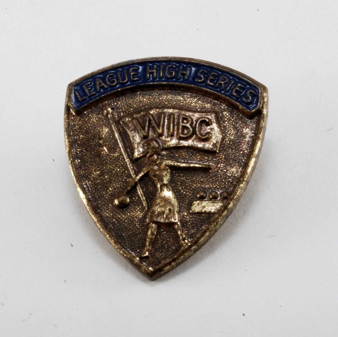 Vintage 1950s WIBC Women's International Bowling Congress League High