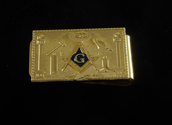 Pince à Billets Maçonnique Neuve Avec étiquette, Accessoire Franc-maçon Collection
