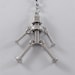 Key Chain Silver Tone Nut and Bolt Robot Man Keychain New Old Stock - Etsy