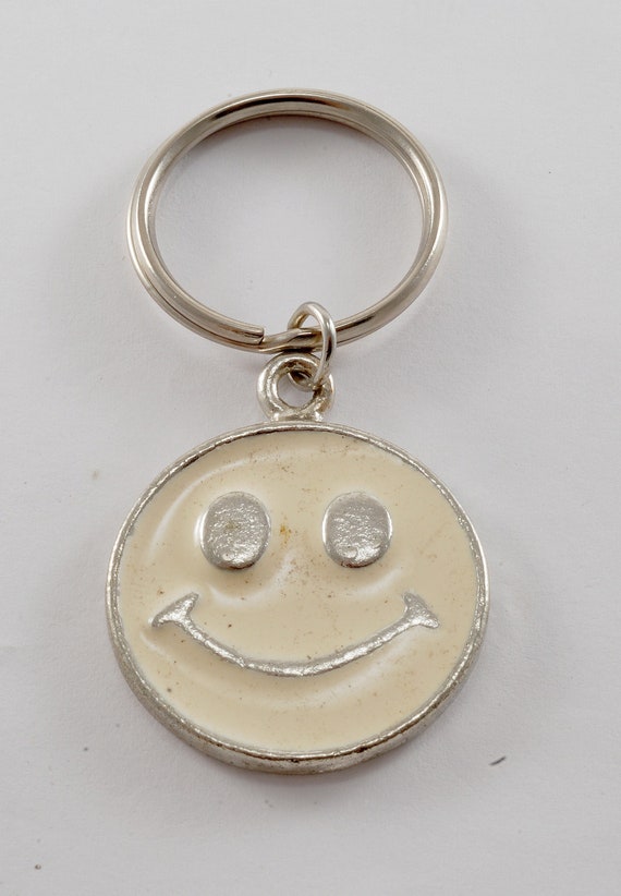Vintage smiley face key Gem