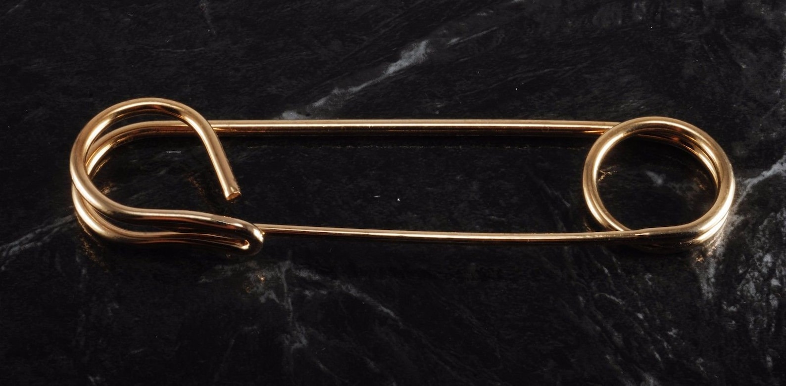 Vintage Kilt Pin Blanket Skirt Pin Gold Plated Metal New Old Etsy Ireland