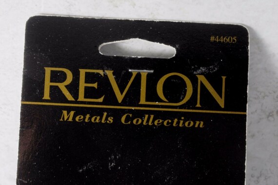 Revlon Hair Ponytail Elastic Gold & Black Metals … - image 4