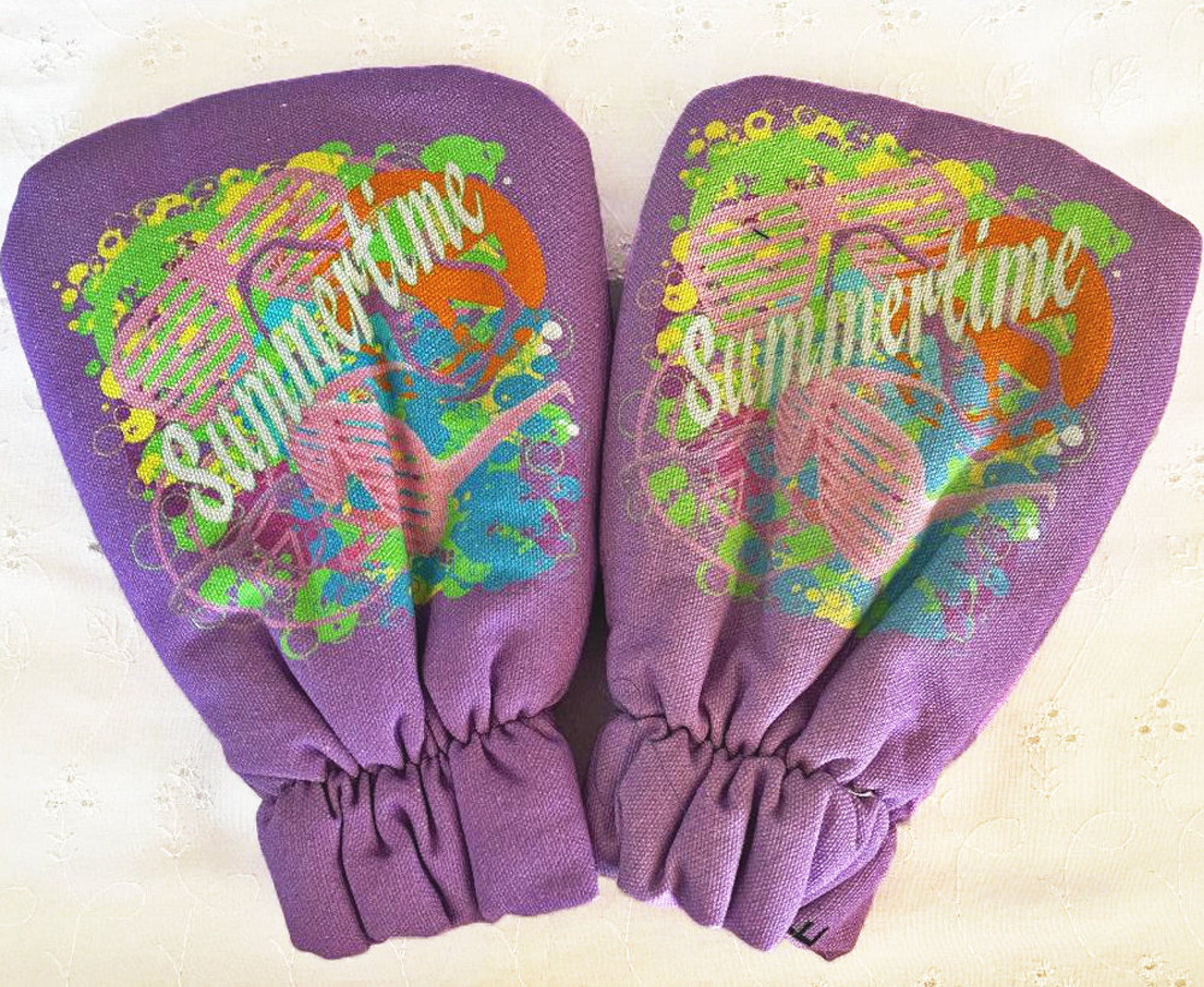 Summertime GYN Exam Stirrup Covers Lavender Etsy