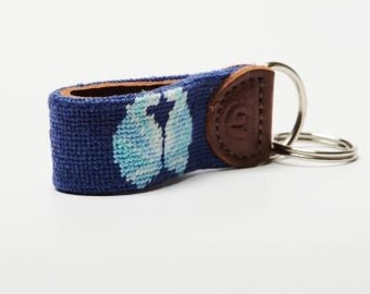 Gemini Needlepoint keychains (Zodiac)