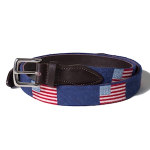 Cinturón de bandera para niños / Punta de aguja / Cinturón juvenil / Cinturones para niños / Cinturones lindos para niños / Cinturón para niños / Cinturón para niñas / Cinturones para niños / Cinturón para niños