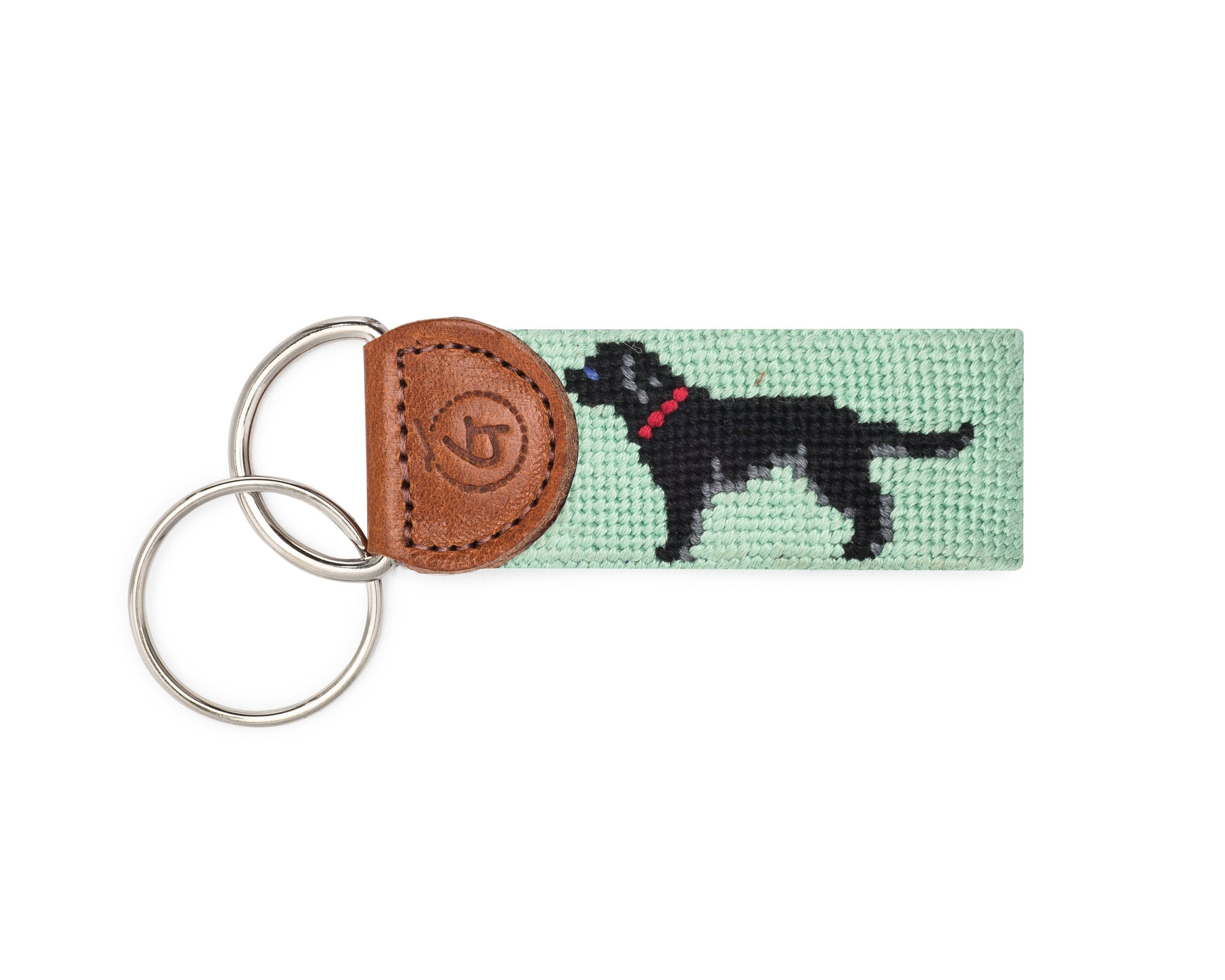Needlepoint KeyChain / Needlepoint Key Fob / Hand-stitched Fob | Etsy