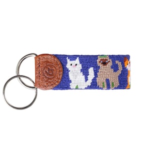 Cat Lovers Keychain / Cats Key Fob / Gifts for Cat Lovers / Cat Lover Gift / Cat Lover Gifts / Cute Cats / Cat Gift / Cat Key Chain / Cats