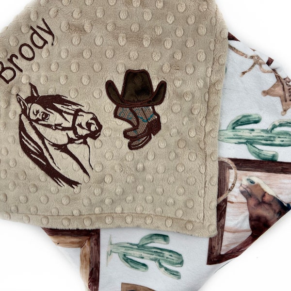 Kyte Baby Baby Blanket - Classic Cowboy main image 1