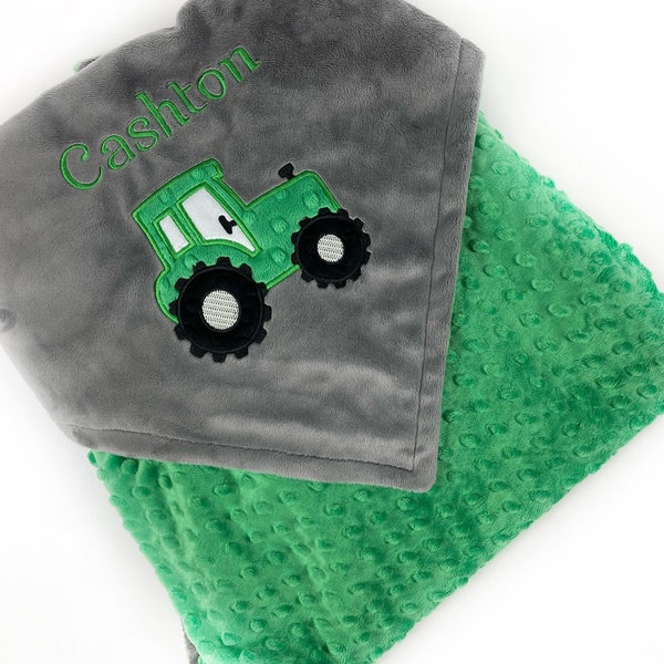 Tractor Blanket Etsy