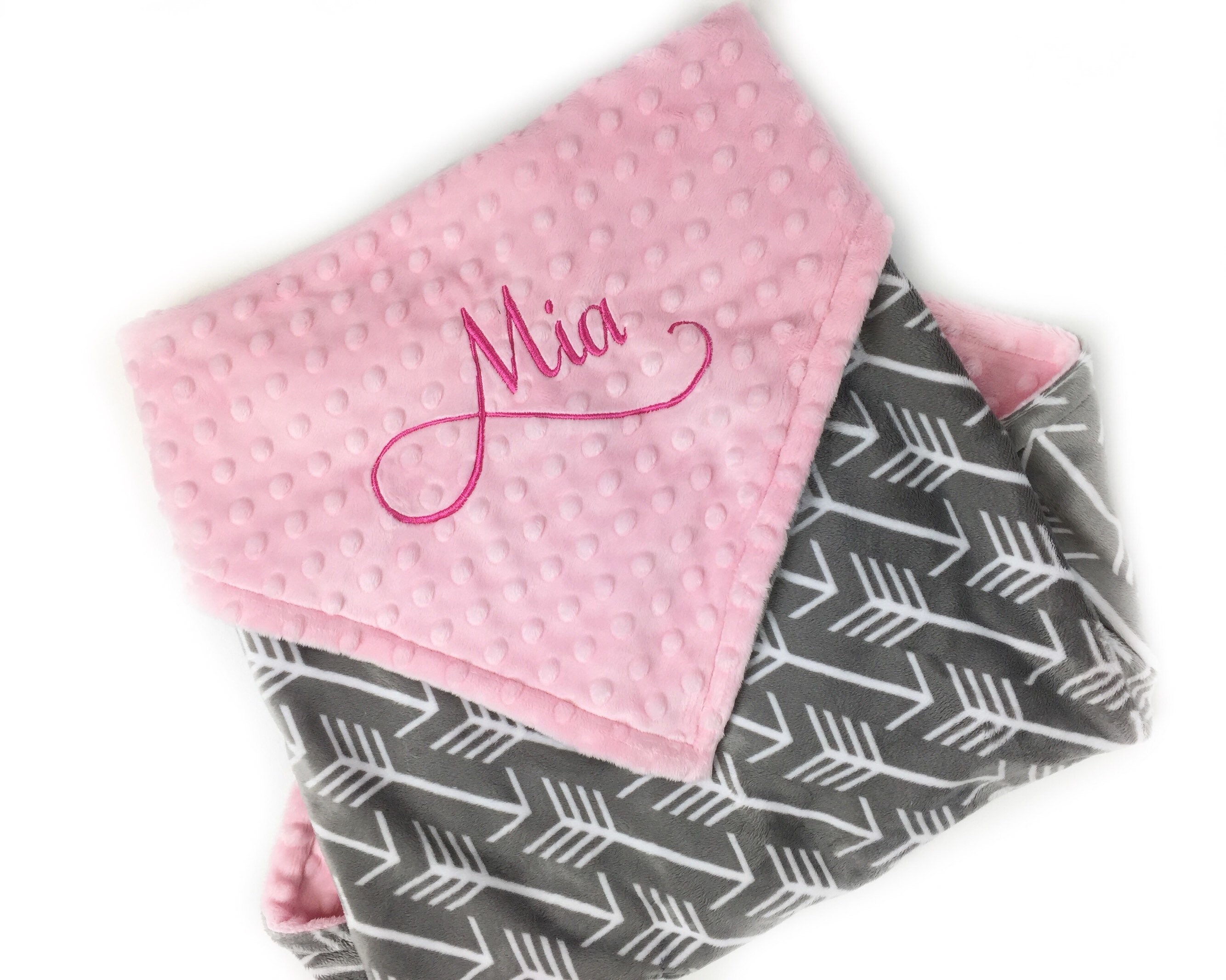 Pink dimple blanket hotsell