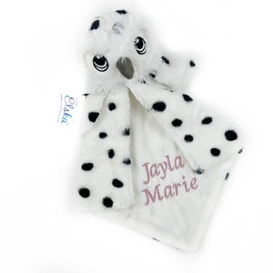 Personalized Owl Lovey, Animal Lovey Blanket, Newborn Baby Gift, Personalized Christmas Gift, Baby Girl Lovie