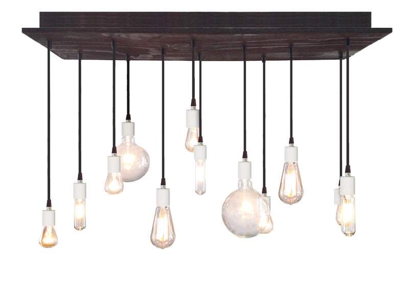 Urban Chandelier Rustic Chandelier Industrial Chandelier Etsy