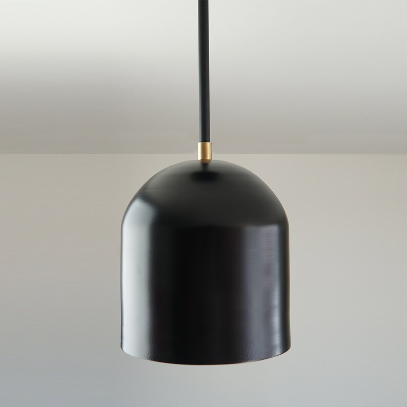 ARC Pendant Light Kitchen Island Pendant Lights Small Dome Etsy